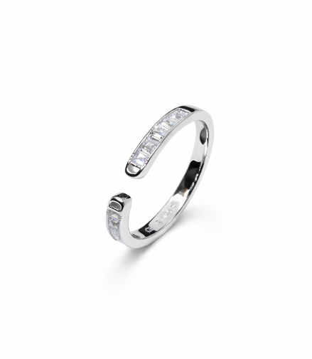 Aira Baguette Open Ring