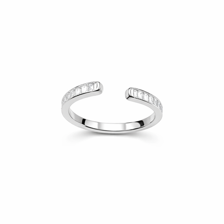 Aira Baguette Open Ring