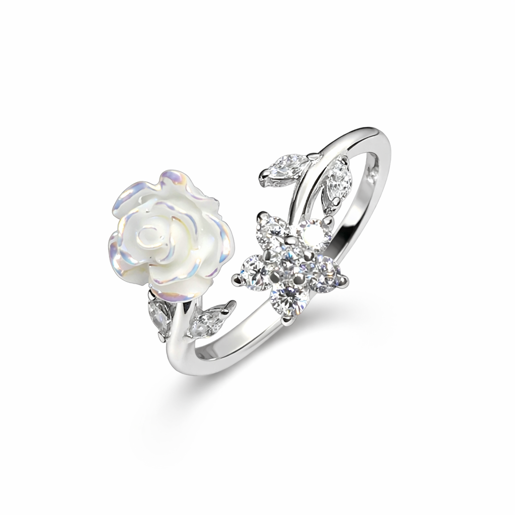 Enchanted Rose Adjustable Ring