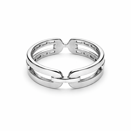 Stellar Zigzag Baguette Band