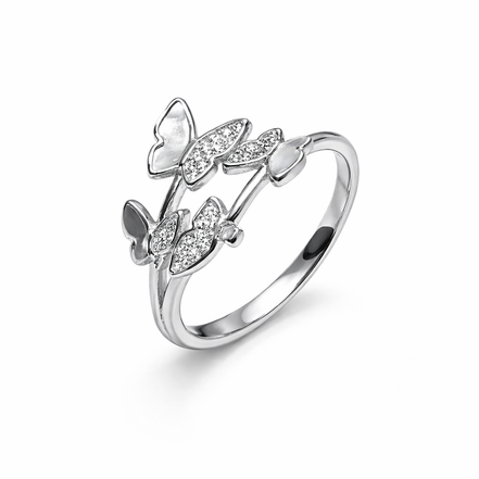 Mariposa Multi-Butterfly Ring