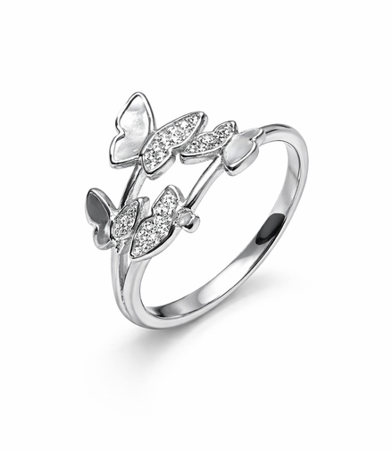 Mariposa Multi-Butterfly Ring