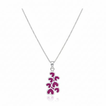Blush Amora 92.5 Sterling Silver Heart Pendant Necklace