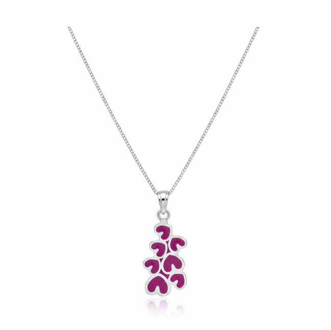 Blush Amora 92.5 Sterling Silver Heart Pendant Necklace