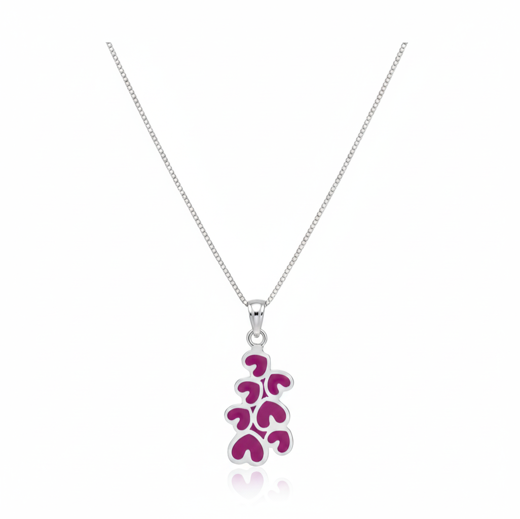 Blush Amora 92.5 Sterling Silver Heart Pendant Necklace