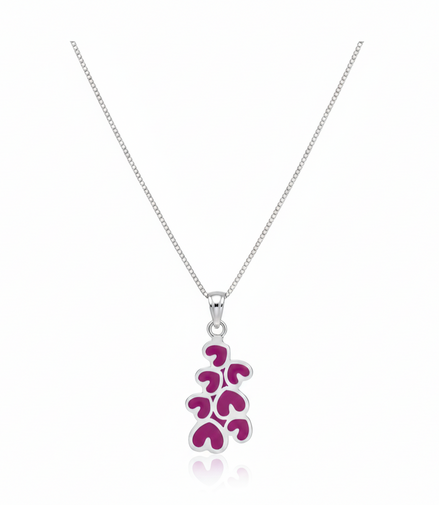 Blush Amora 92.5 Sterling Silver Heart Pendant Necklace