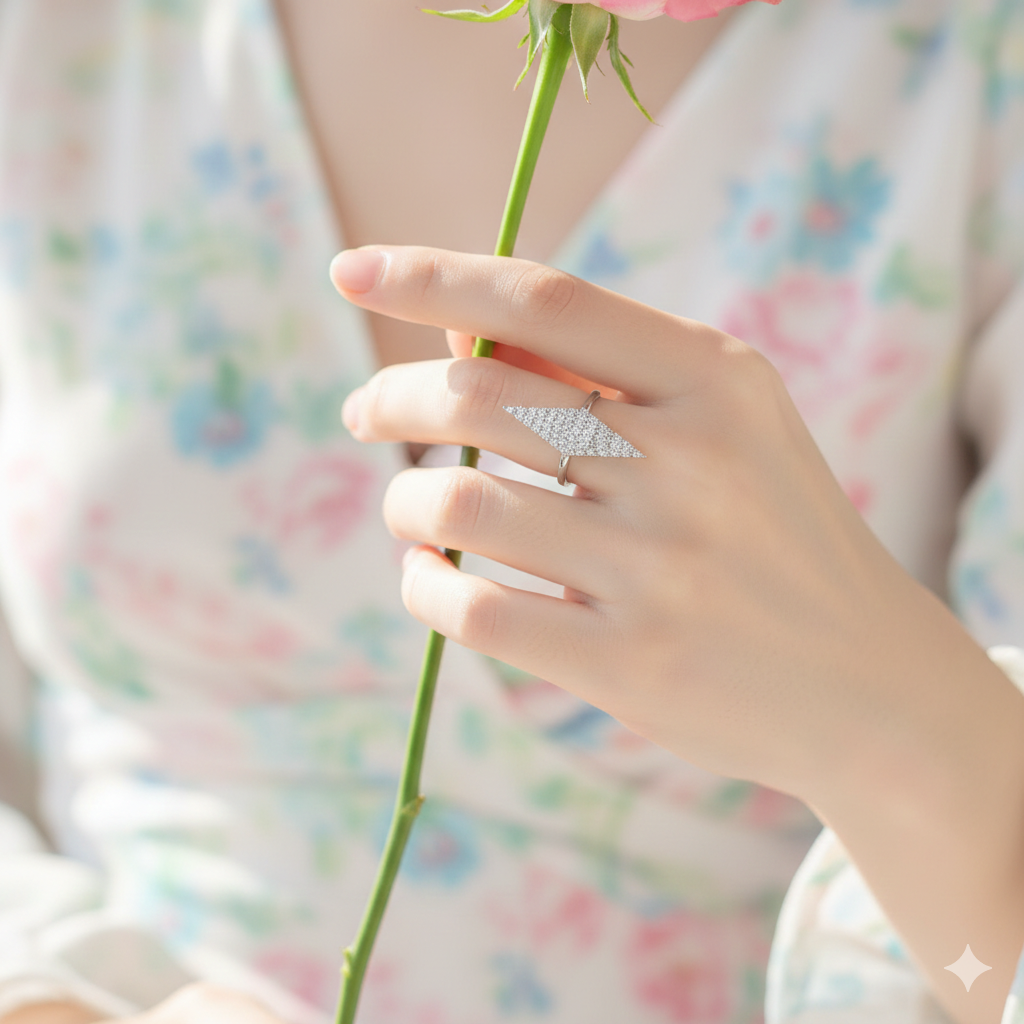 Stellar Peak Statement Ring