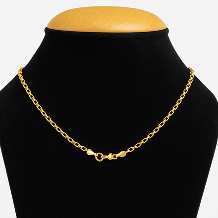 Sterlo Royale Gold Link Chain For Him