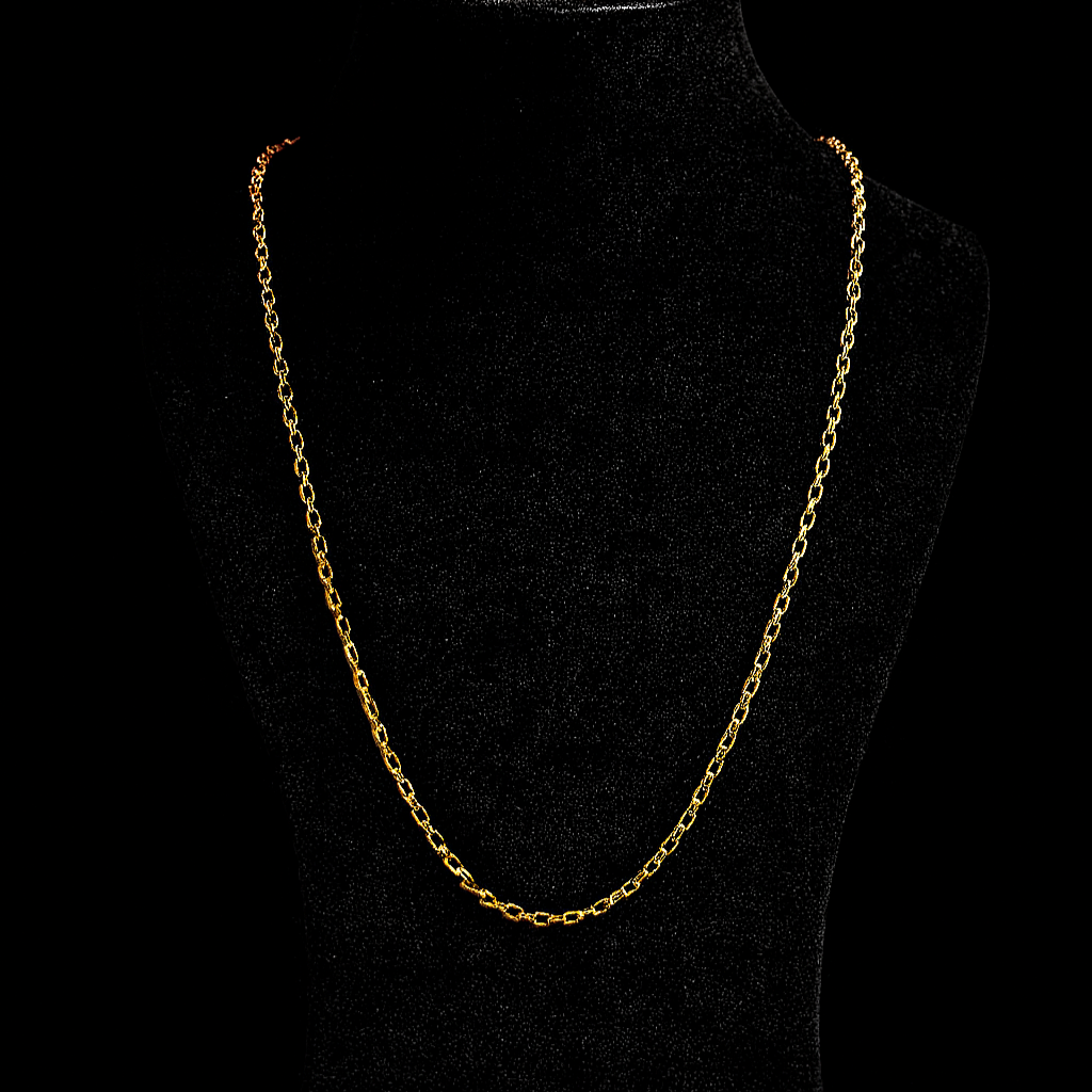 Sterlo Royale Gold Link Chain For Him