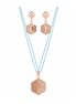 Aurora Hexa Bloom Necklace Set