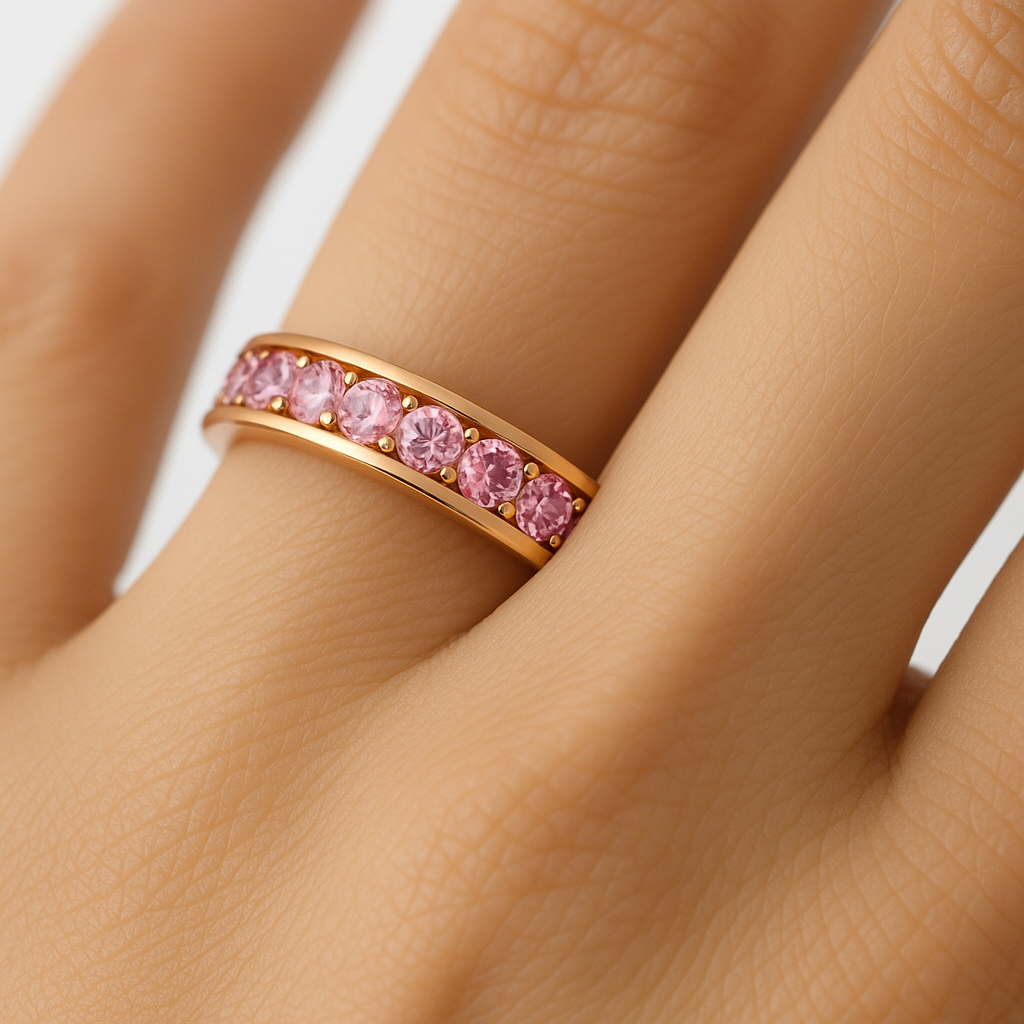 Ros Blossom Band Rings