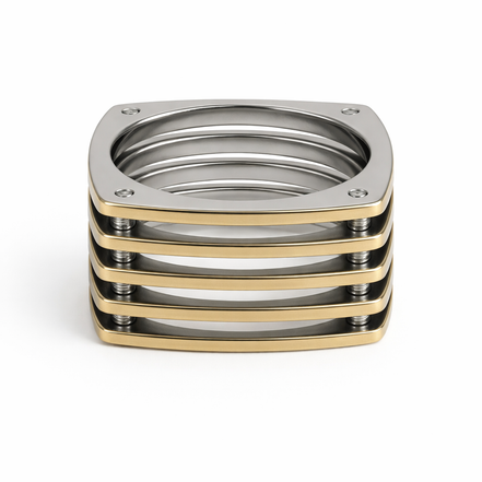 Imperial Grid Ring For Him