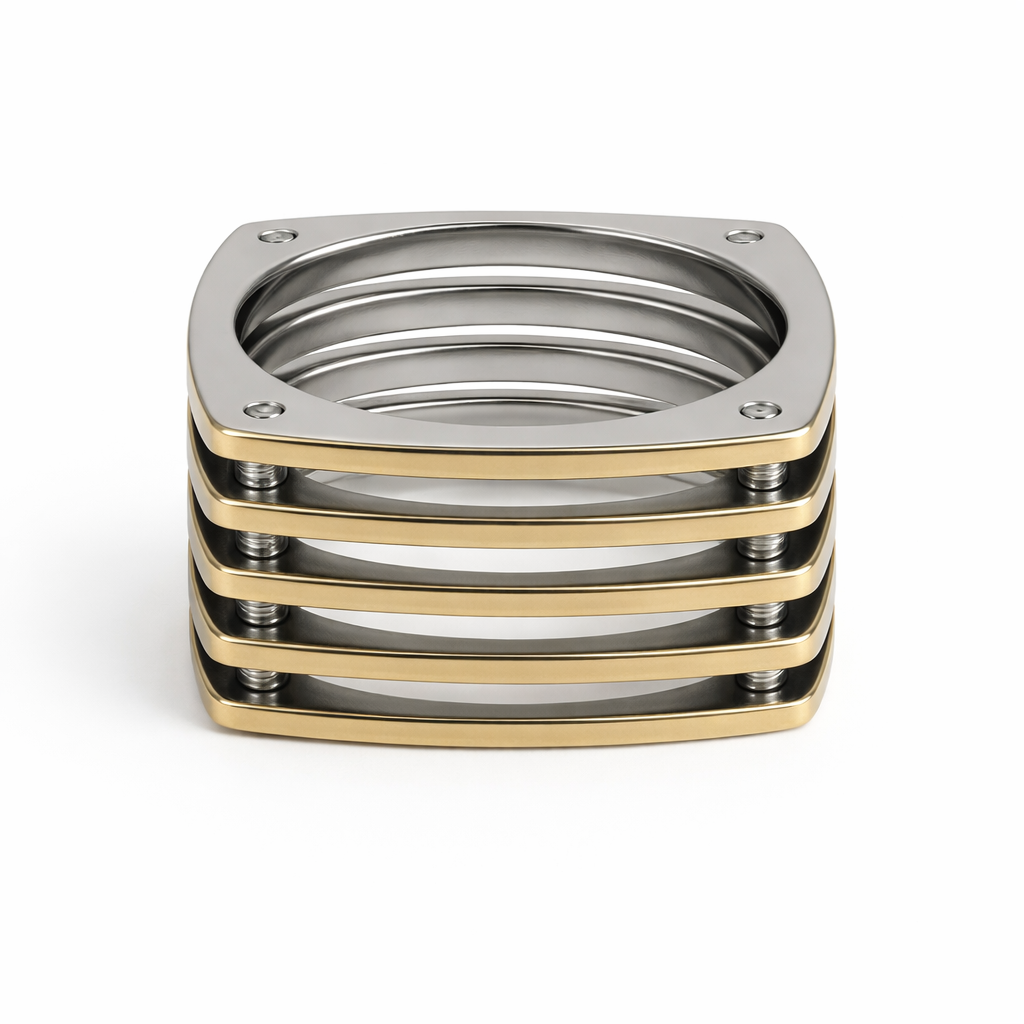 Imperial Grid Ring For Him