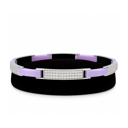 925 Silver Amethyst Grace Bracelet