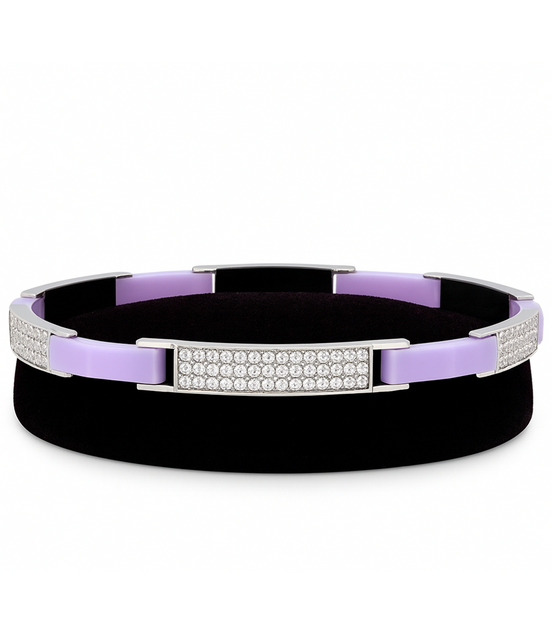925 Silver Amethyst Grace Bracelet