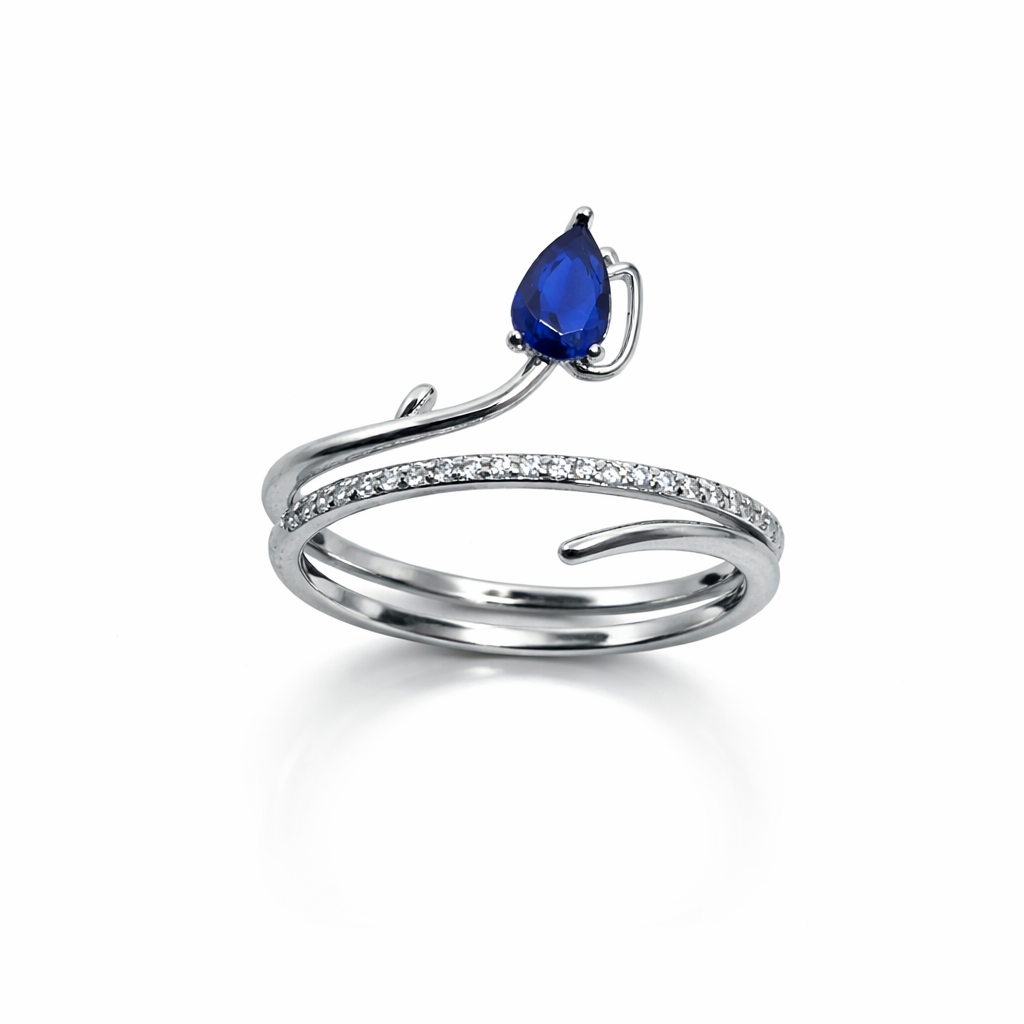 Nyla Blue Grace Ring