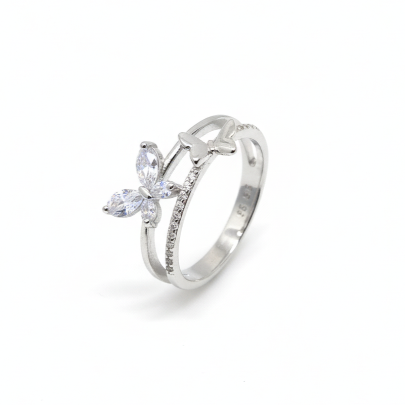 Sweetheart Soulmate Butterfly Ring
