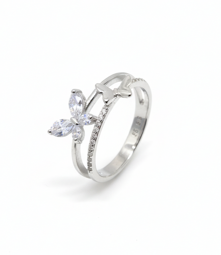 Sweetheart Soulmate Butterfly Ring