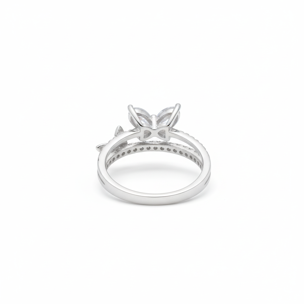 Sweetheart Soulmate Butterfly Ring