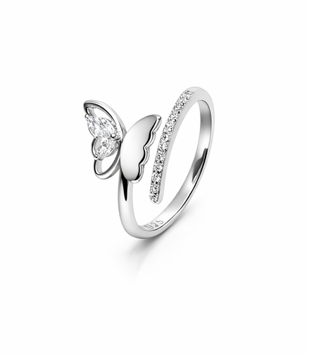 Aaliyah Wing Open Ring