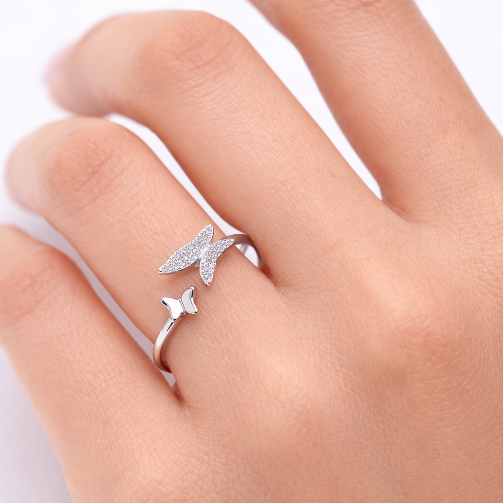 Ethereal Monarch Wrap Ring