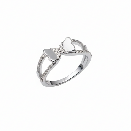 Elina Twin Butterfly Ring