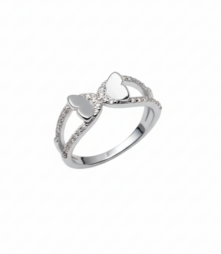 Elina Twin Butterfly Ring