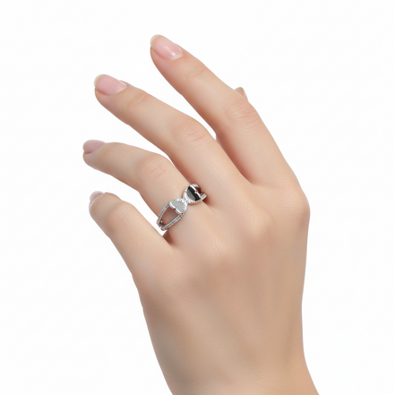 Elina Twin Butterfly Ring
