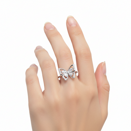 Mariposa Mosaic Filigree Ring