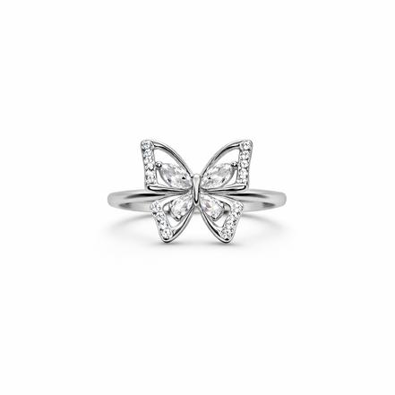 Mariposa Mosaic Filigree Ring
