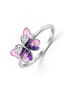 Ethereal Enamel Butterfly Ring