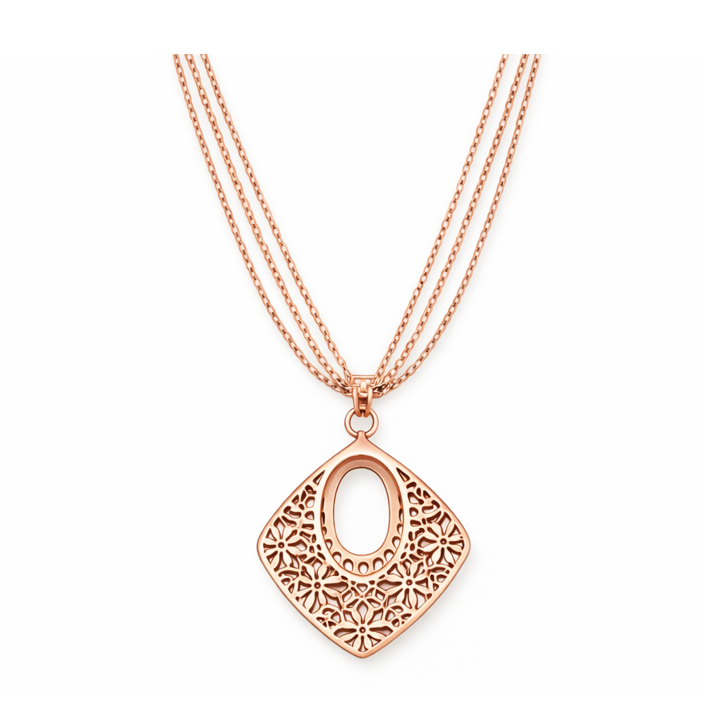 Ethereal Grace Filigree Necklace Set