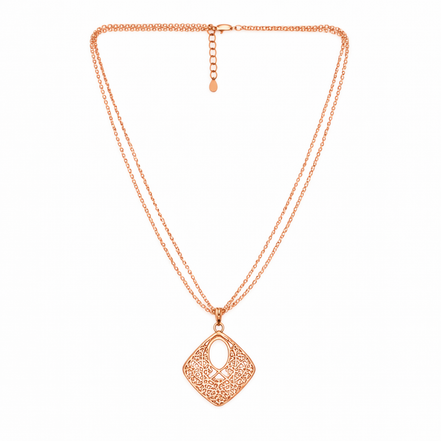 Ethereal Grace Filigree Necklace Set