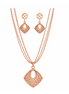 Ethereal Grace Filigree Necklace Set