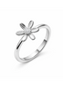 Sweet Daisy Solitaire Band