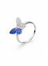 Azure Flutter Ring
