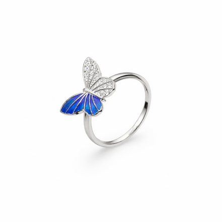 Azure Flutter Ring