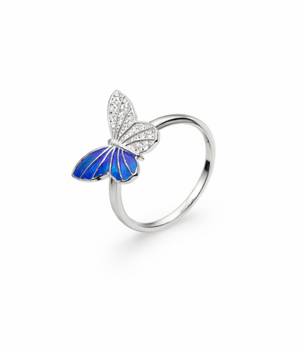 Azure Flutter Ring