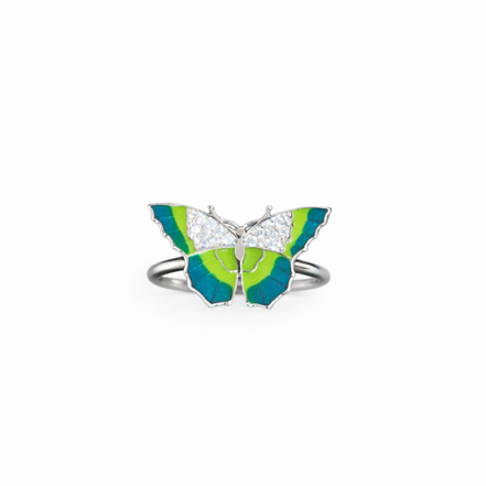 Aurora Wing Enamel Ring