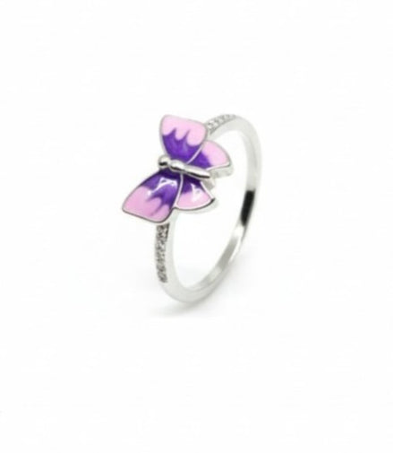 Lilac Flutter Ring