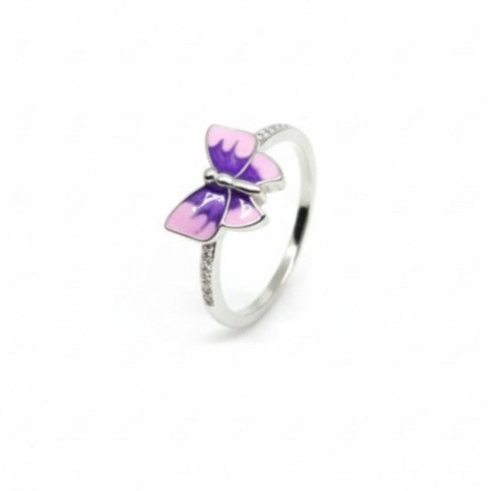 Lilac Flutter Ring