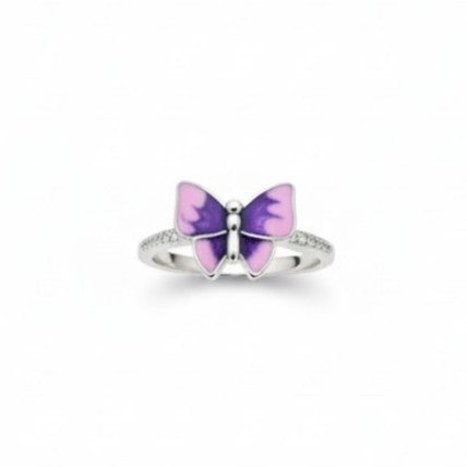Lilac Flutter Ring