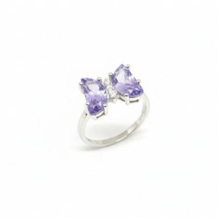 Lilac Monarch Butterfly Ring (Purple)