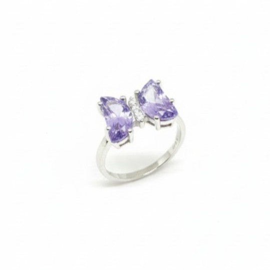 Lilac Monarch Butterfly Ring (Purple)