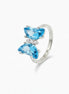 Lilac Monarch Butterfly Ring (Nurish Blue)
