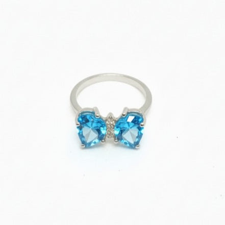 Lilac Monarch Butterfly Ring (Nurish Blue)