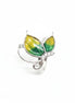 Sunlit Meadow Butterfly Ring