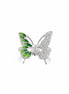Verdant Wings Pave Ring