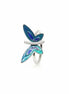 Azure Flight Enamel Ring