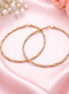 Three-Tone Serpentine 925 Silver Payal (Pair)